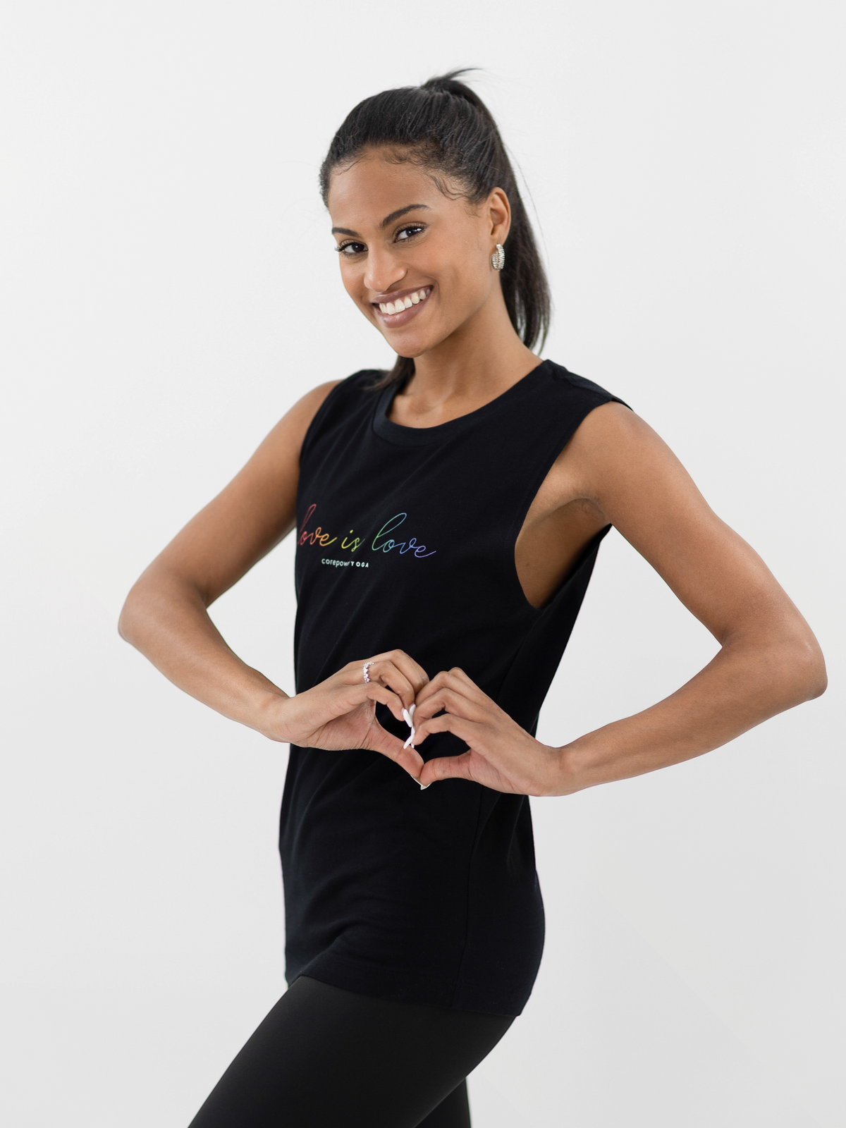 CorePower Yoga Love Is Love Tank - FINAL SALE