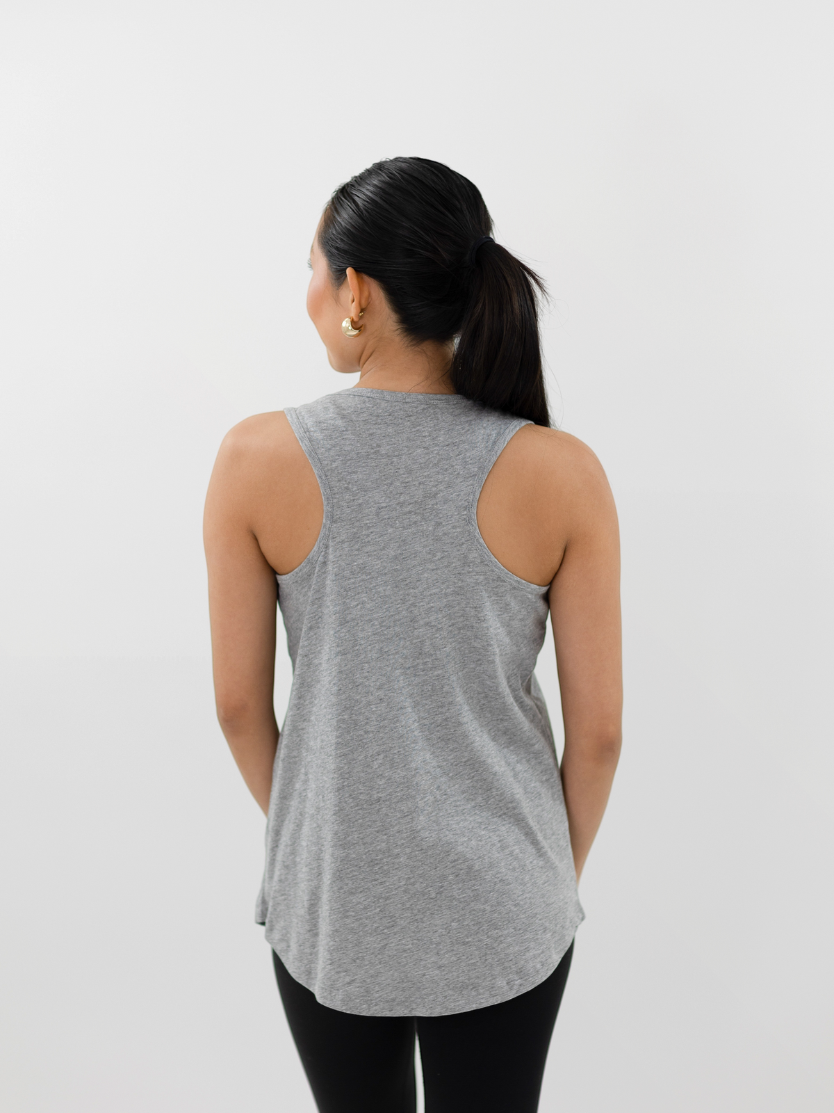 CorePower Yoga Grey Racerback - FINAL SALE
