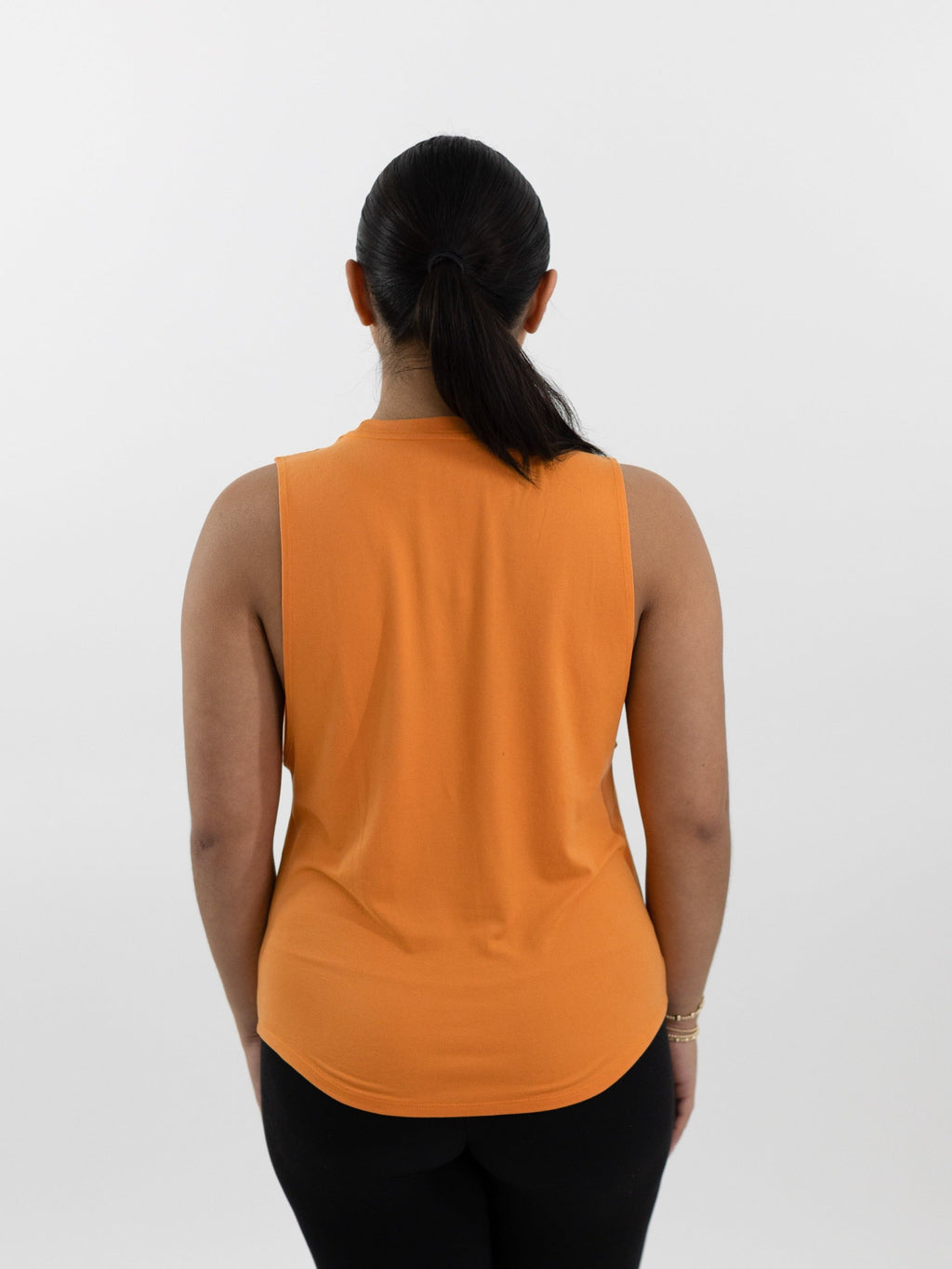 CorePower Yoga Drop Muscle Orange Tank - FINAL SALE