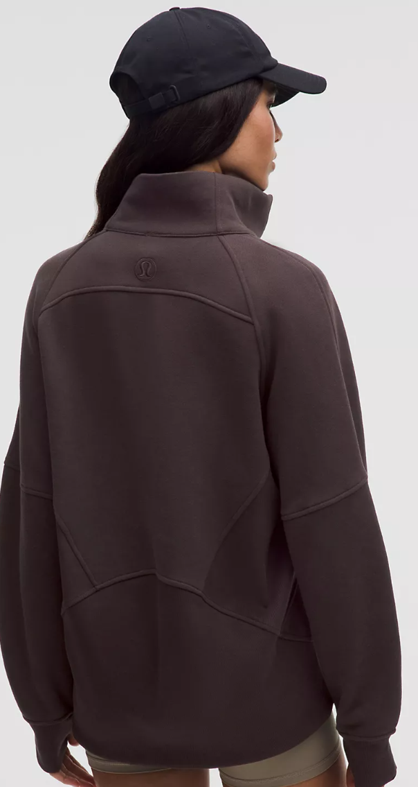 Lululemon Scuba Oversized Funnel Neck 1/2 Zip