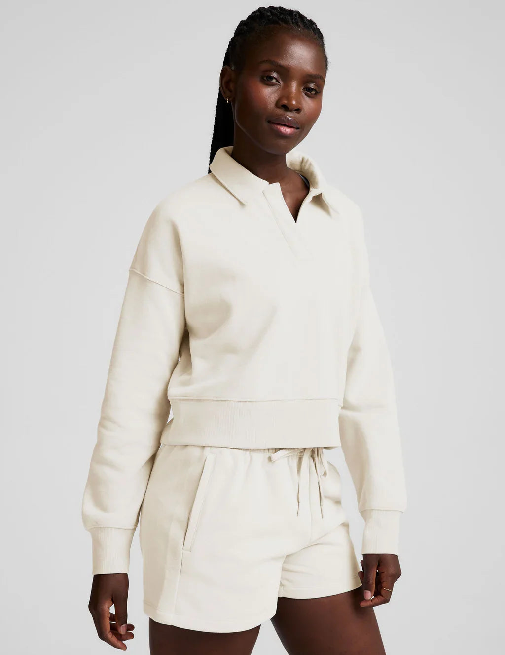 Beyond Yoga Collared Sweatshirt