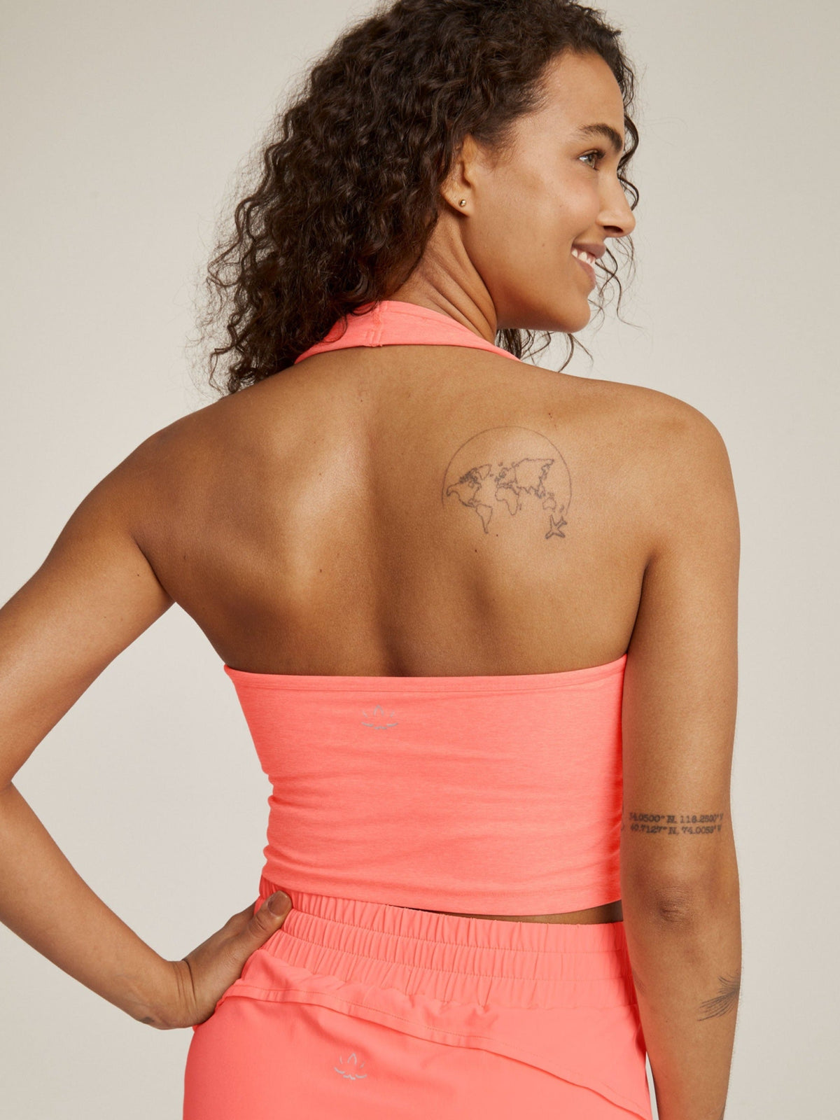 Beyond Yoga Spacedye Well Rounded Cropped Halter Tank - FINAL SALE