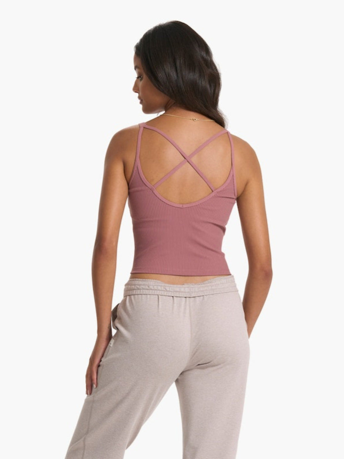 Vuori Rib Crop Tank - FINAL SALE